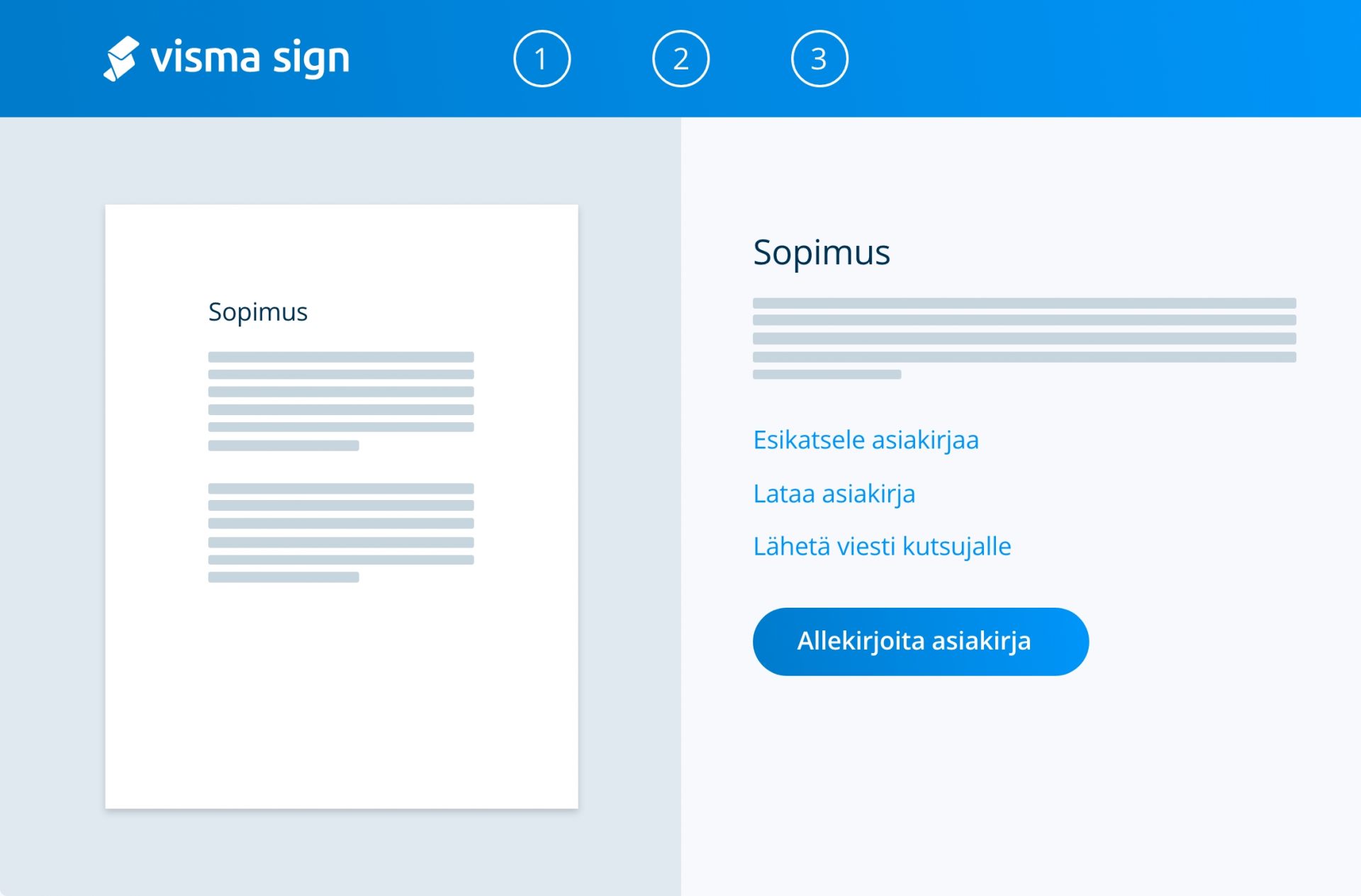 Visma Sign Visma Sign I Sopiminen on helppoa kun on Visma Sign